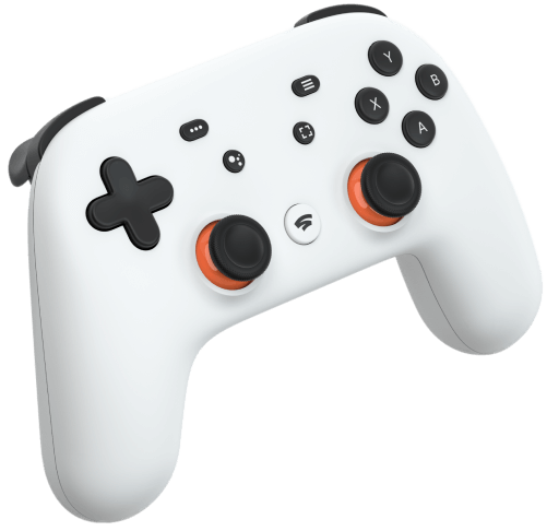 Control de juegos de Stadia.