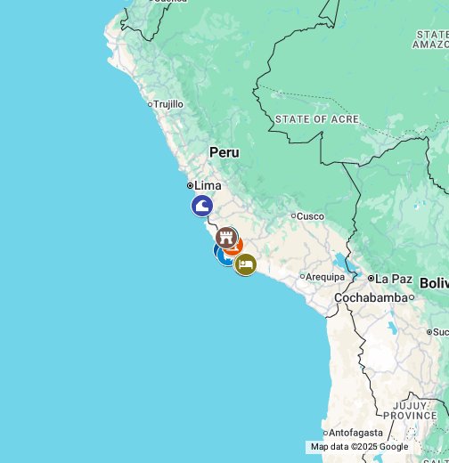 RUTA DEL DESIERTO Google My Maps